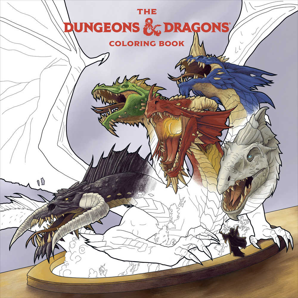 Dungeons & Dragons Coloring Book | Odin's Place