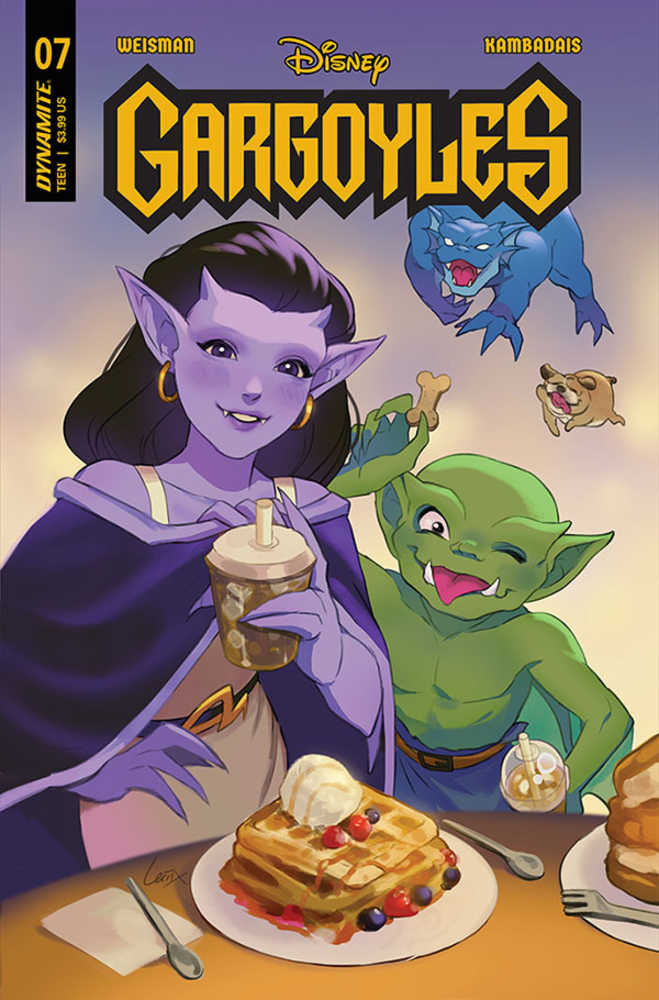 Gargoyles #7 Cover D Leirix | Odin's Place