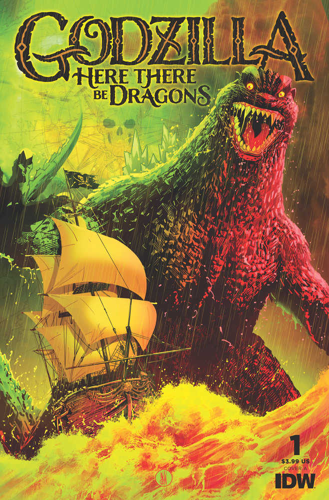 Godzilla: Here There Be Dragons #1 Cover A (Miranda) | Odin's Place
