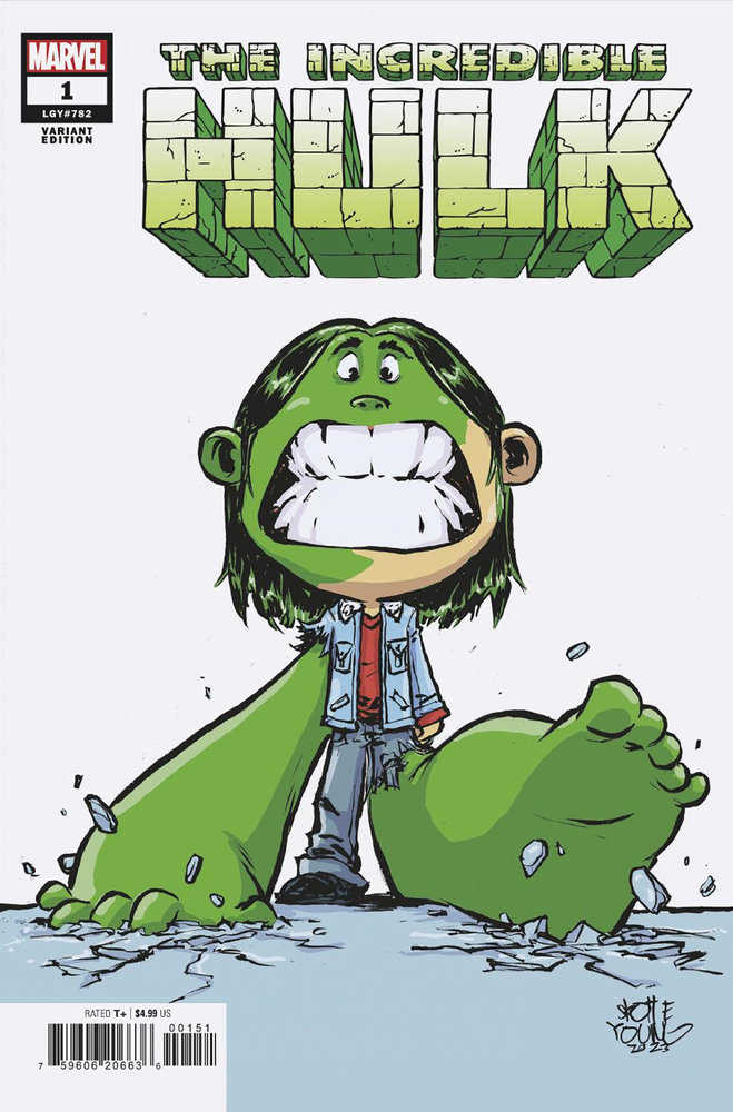 Incredible Hulk 1 Skottie Young Variant | Odin's Place