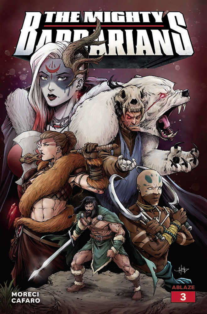 Mighty Barbarians #3 Cover B Lee (Mature) | Odin's Place