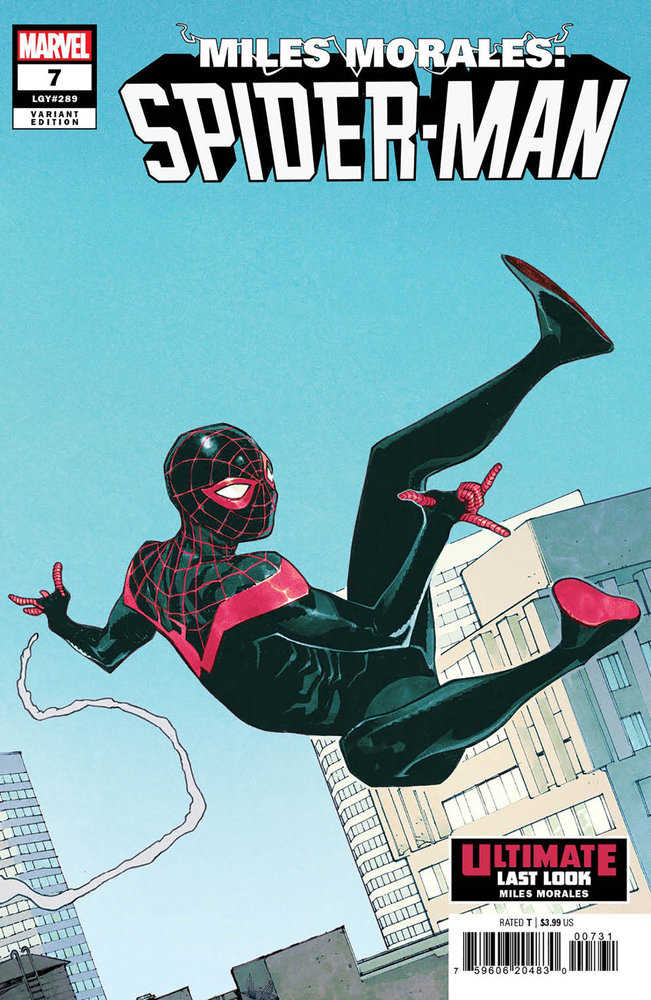 Miles Morales: Spider-Man 7 Sara Pichelli Ultimate Last Look Variant | Odin's Place