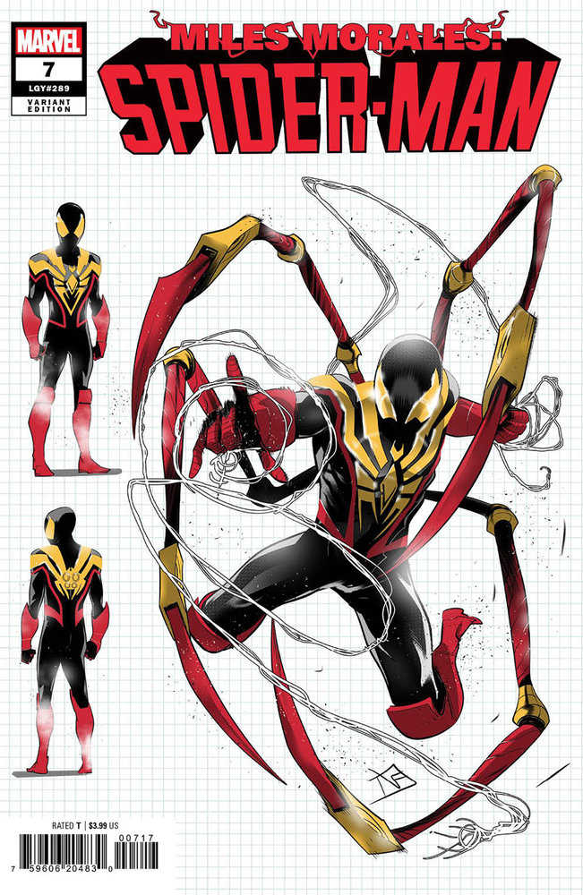 Miles Morales: Spider-Man 7 Federico Vicentini Design Variant | Odin's Place