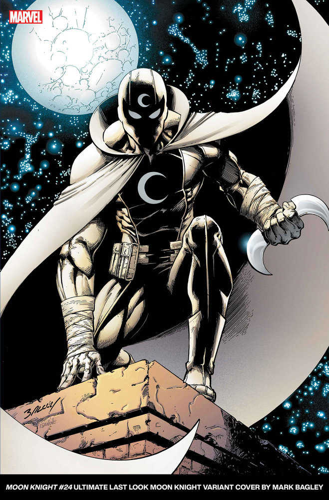 Moon Knight 24 Mark Bagley Ultimate Last Look Variant | Odin's Place