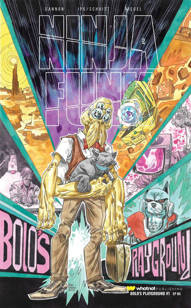 Ninja Funk One Shot #1 Bolos Playground Cover B Riegel (Mature) | Odin's Place