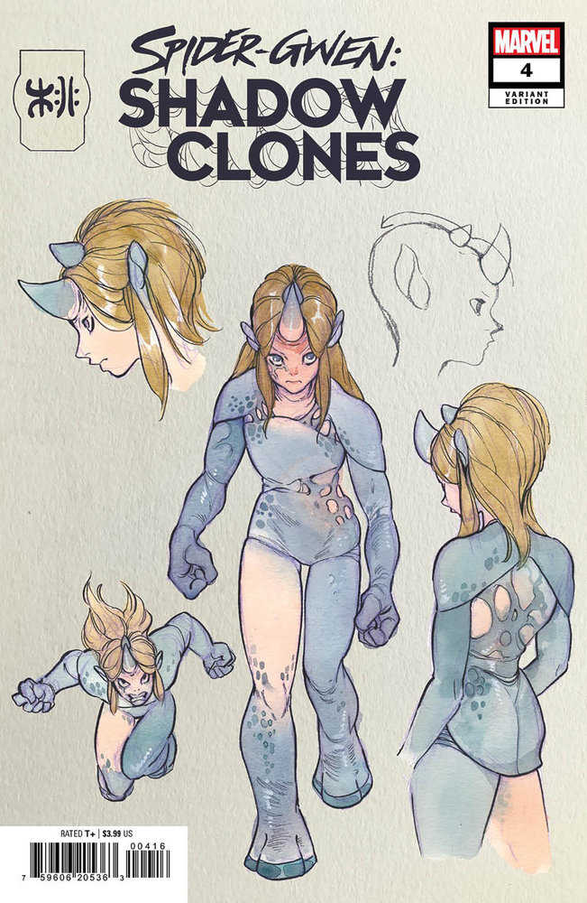 Spider-Gwen: Shadow Clones 4 Peach Momoko Design Variant | Odin's Place