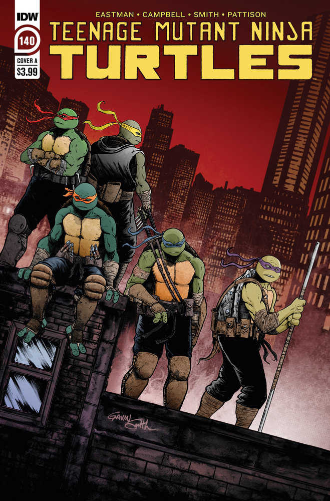 Teenage Mutant Ninja Turtles #140 Cover A (Smith) | Odin's Place
