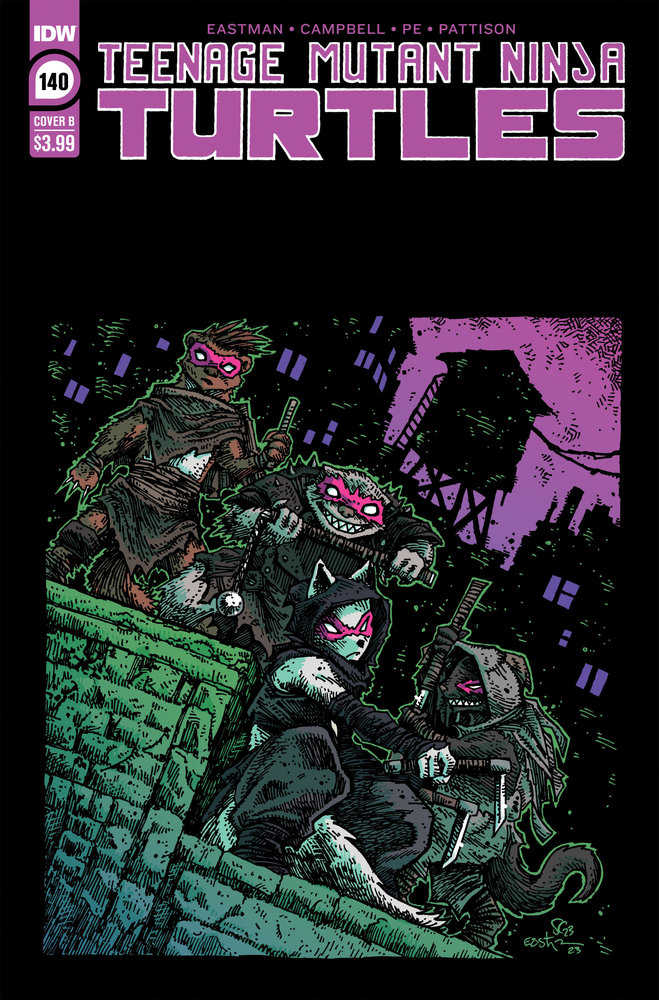 Teenage Mutant Ninja Turtles #140 Variant B (Eastman) | Odin's Place