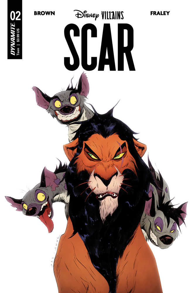 Disney Villains Scar #2 Cover Q Foc Lee | Odin's Place