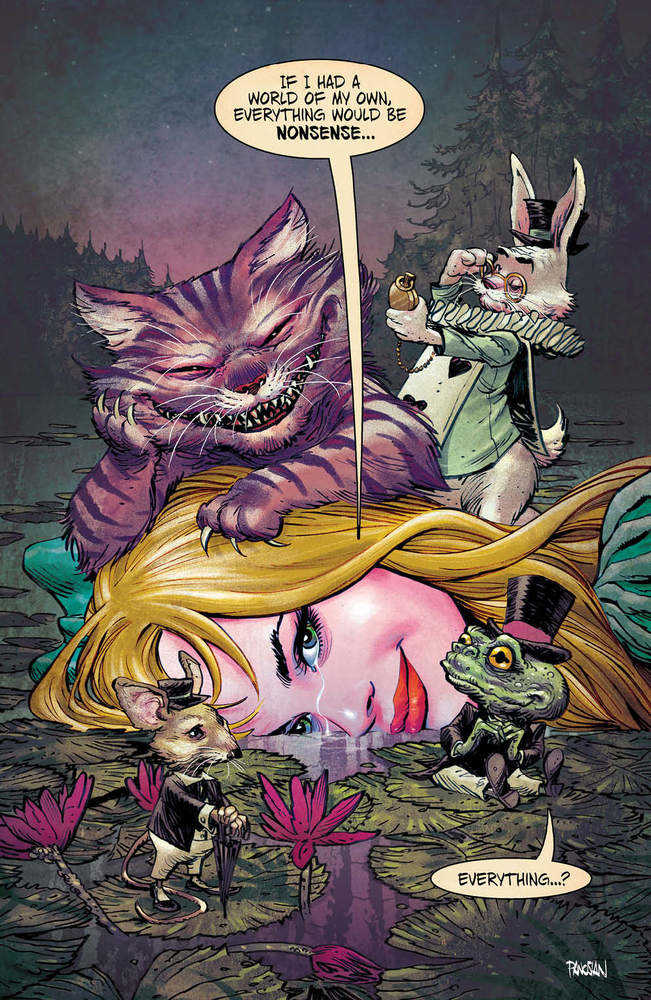 Alice Never After #1 (Of 5) Cover G Unlockable Panosian (Mature) | Odin's Place