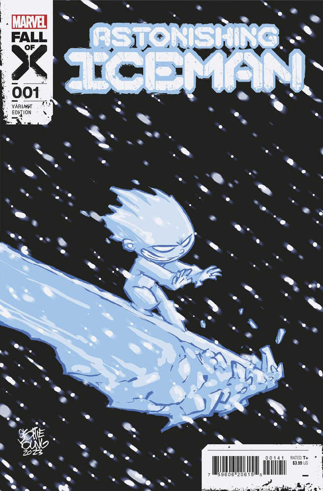 Astonishing Iceman #1 Skottie Young Variant | Odin's Place
