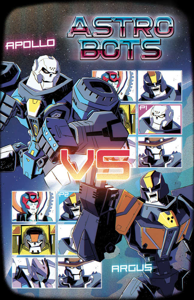 Astrobots #5 (Of 5) Cover B Burcham Fighting Game Variant (Mature) | Odin's Place