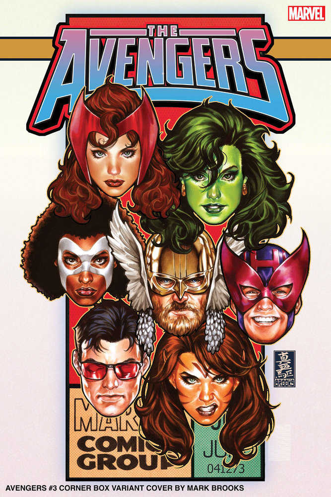 Avengers 3 Mark Brooks Corner Box Variant | Odin's Place