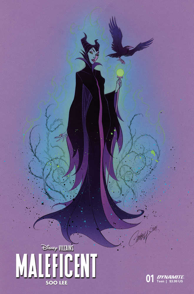Disney Villains Maleficent #1 Cover V Foc Campbell Original | Odin's Place