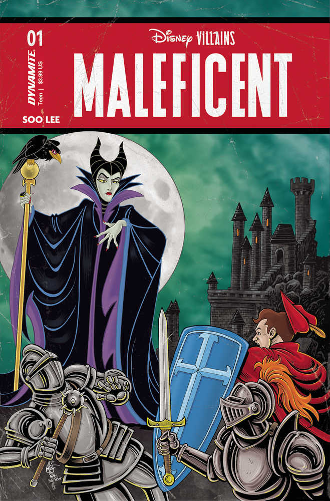 Disney Villains Maleficent #1 Cover W Foc Haeser Original | Odin's Place