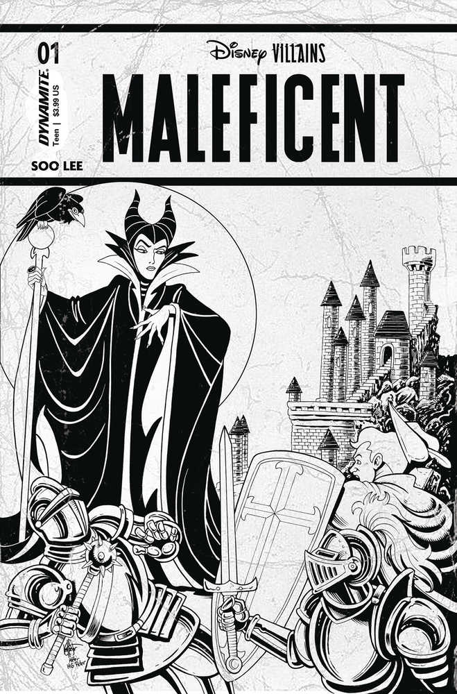 Disney Villains Maleficent #1 Cover Z 7 Copy Foc Variant Edition Haeser B | Odin's Place