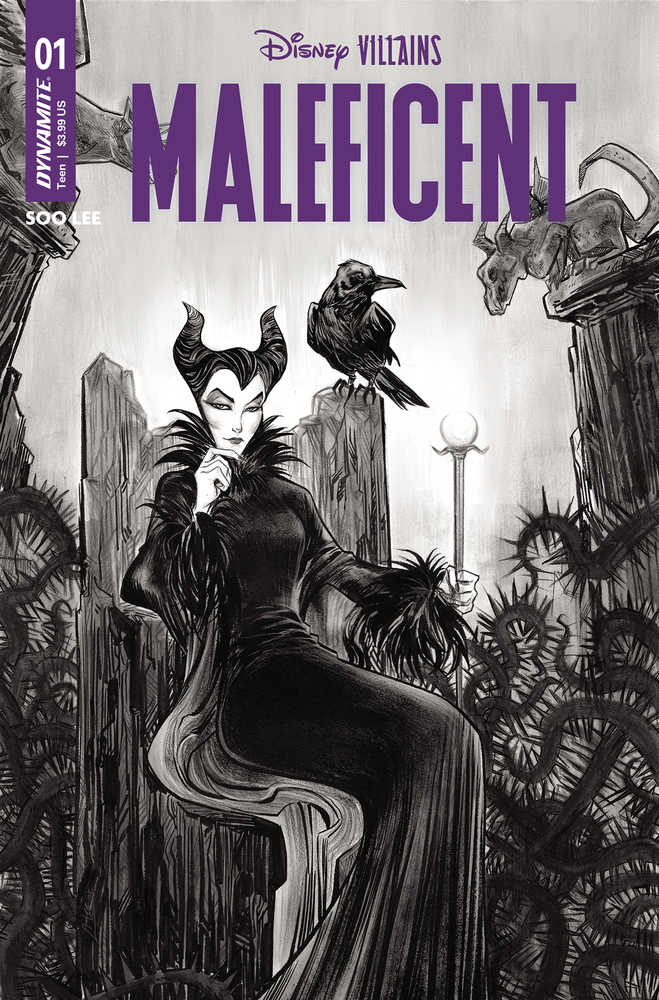 Disney Villains Maleficent #1 Cover Za 10 Copy Foc Variant Edition Lee B& | Odin's Place