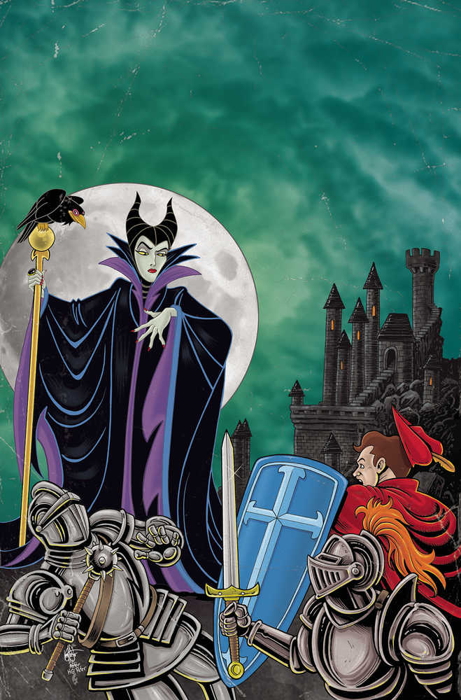 Disney Villains Maleficent #1 Cover Zf 10 Copy Foc Variant Edition Haeser | Odin's Place