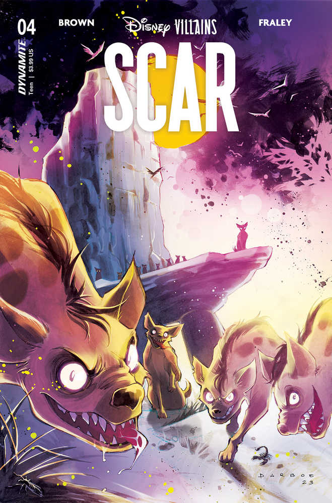 Disney Villains Scar #4 Cover A Darboe | Odin's Place