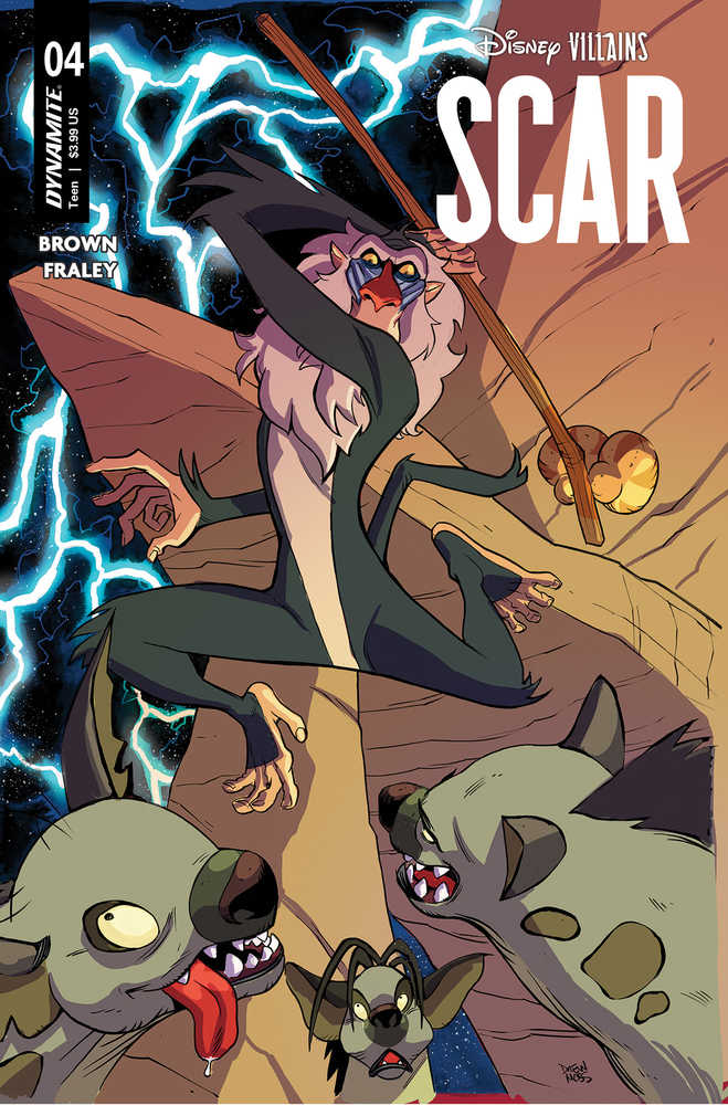 Disney Villains Scar #4 Cover D Moss | Odin's Place