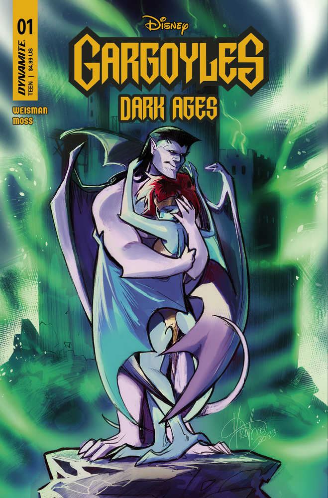 Gargoyles Dark Ages #1 Cover C Andolfo | Odin's Place