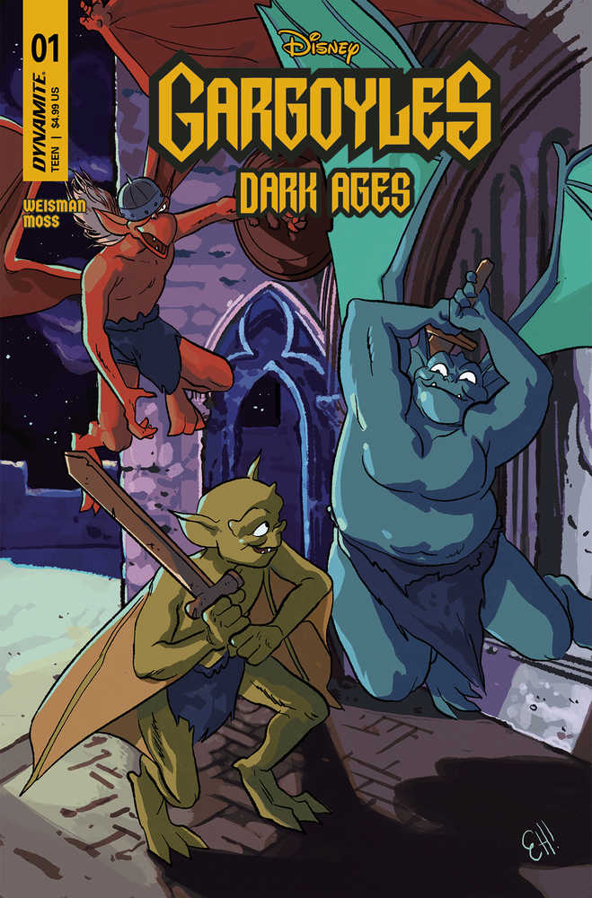 Gargoyles Dark Ages #1 Cover E Henderson | Odin's Place