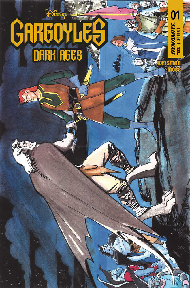 Gargoyles Dark Ages #1 Cover K 15 Copy TV Pitch Art | Odin's Place