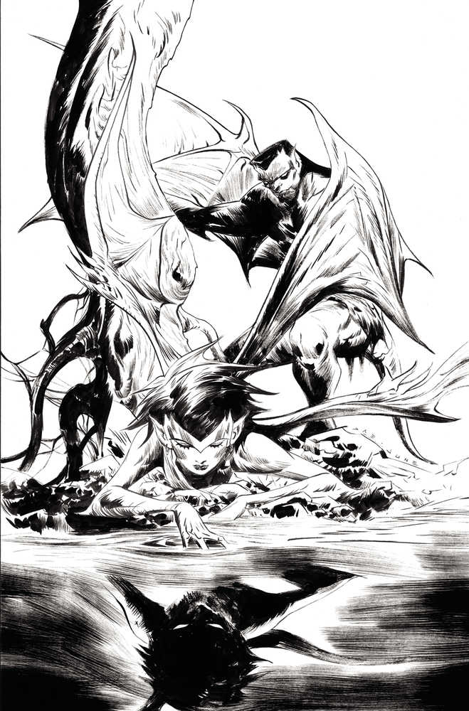 Gargoyles Dark Ages #1 Cover O 20 Copy Lee Line Art Virgin | Odin's Place