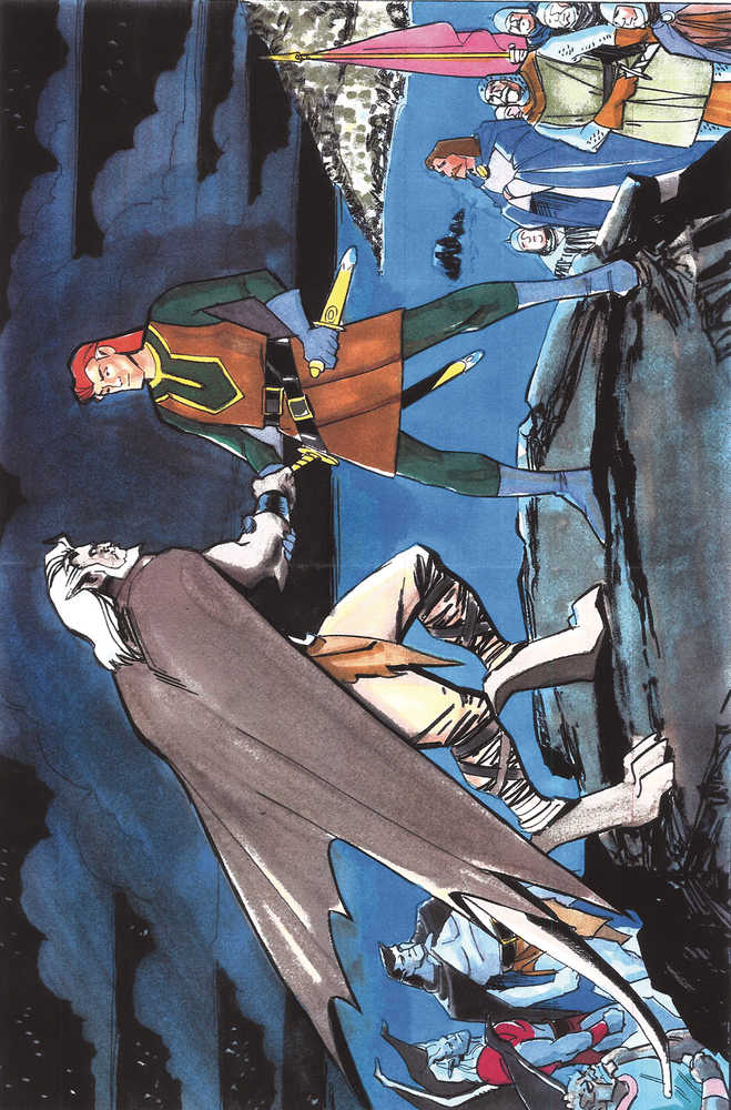 Gargoyles Dark Ages #1 Cover P 25 Copy TV Pitch Art Virgin | Odin's Place