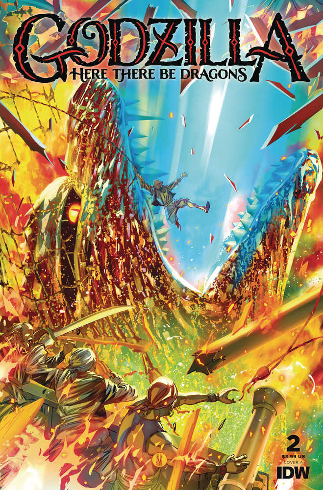 Godzilla Here There Be Dragons #2 Cover A Miranda | Odin's Place