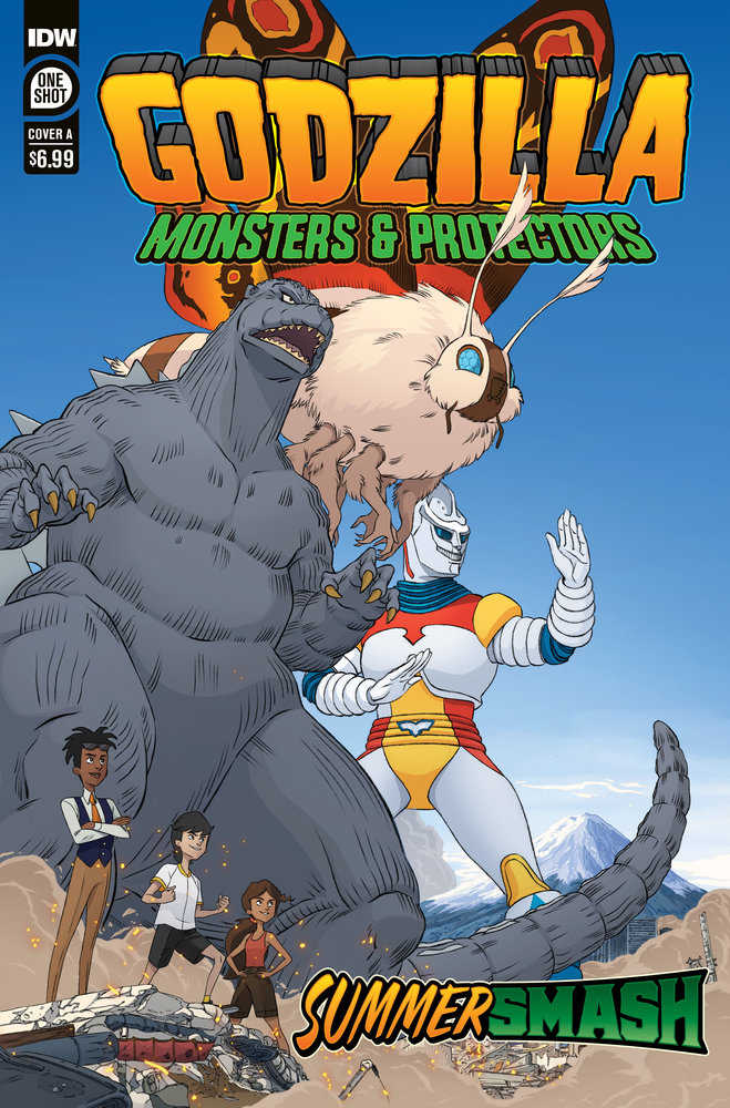 Godzilla: Monsters & Protectors--Summer Smash Cover A (Schoening) | Odin's Place
