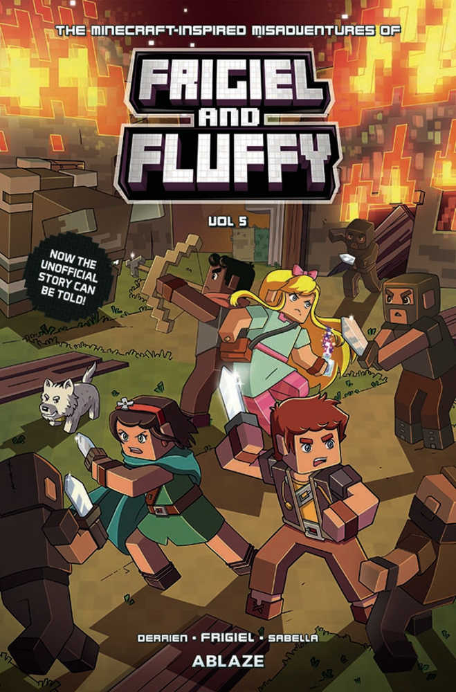 CL Minecraft Inspired Misadv Of Frigiel & Fluffy Hardcover Volume 05 | Odin's Place