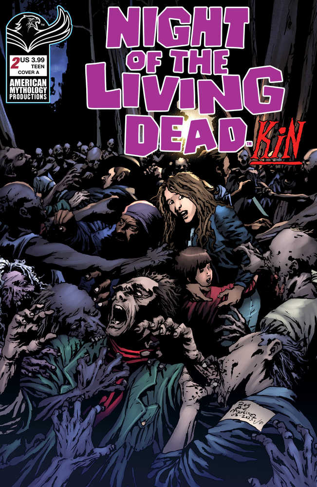 Night Of The Living Dead Kin #2 Cover A Martinez | Odin's Place