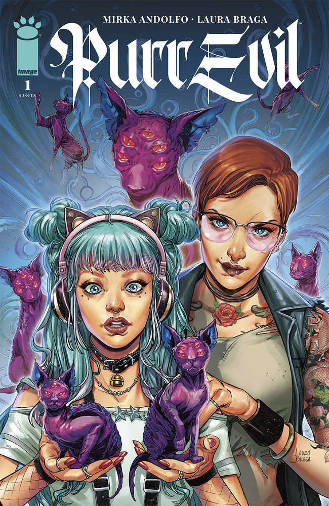 Purr Evil #1 (Of 6) Cover A Braga (Mature) | Odin's Place