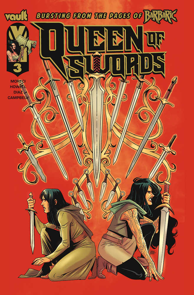 Queen Of Swords Barbaric Story #3 Cover A Howell (Mature) | Odin's Place