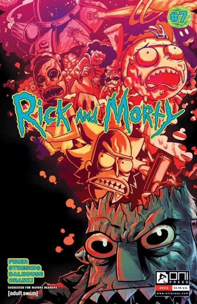 Rick And Morty #7 Cover A Fred C Stresing (Mature) | Odin's Place