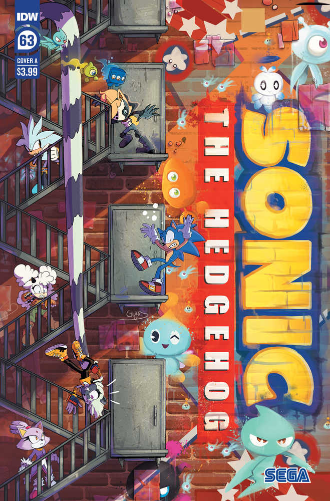 Sonic The Hedgehog #63 Cover A Dutreix | Odin's Place