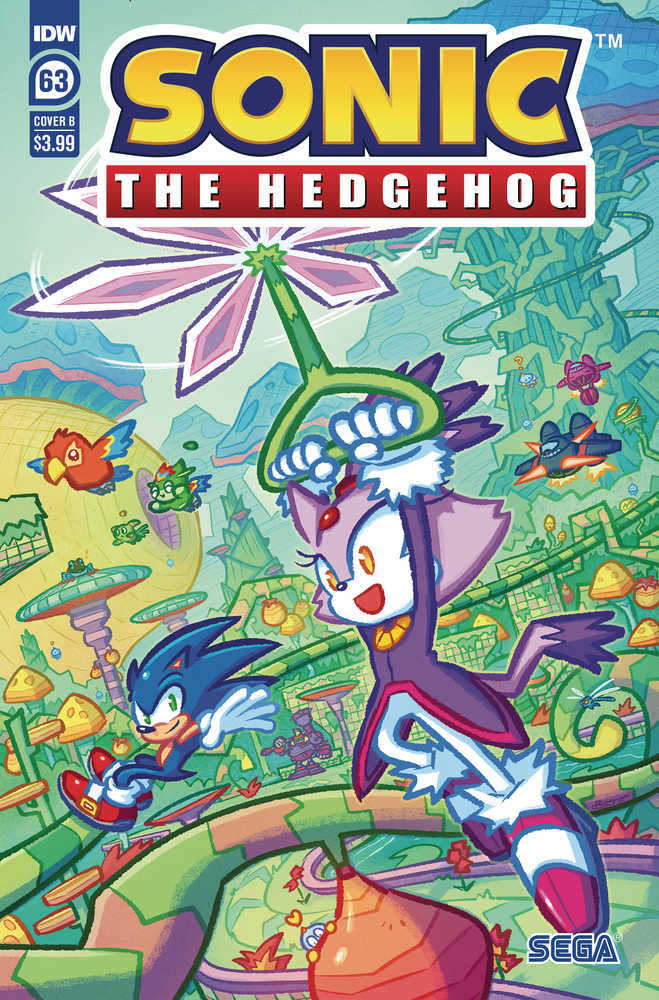 Sonic The Hedgehog #63 Cover B Graham | Odin's Place