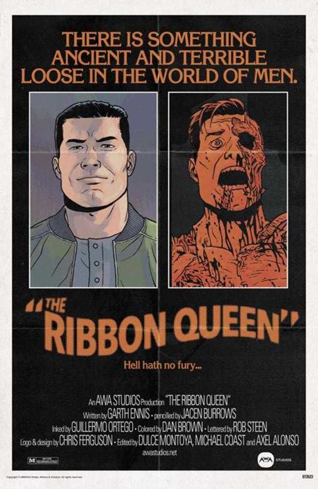 Ribbon Queen #1 (Of 8) Cover C Chris Ferguson & Jacen Burrows Horror Homage Variant (Mature) | Odin's Place
