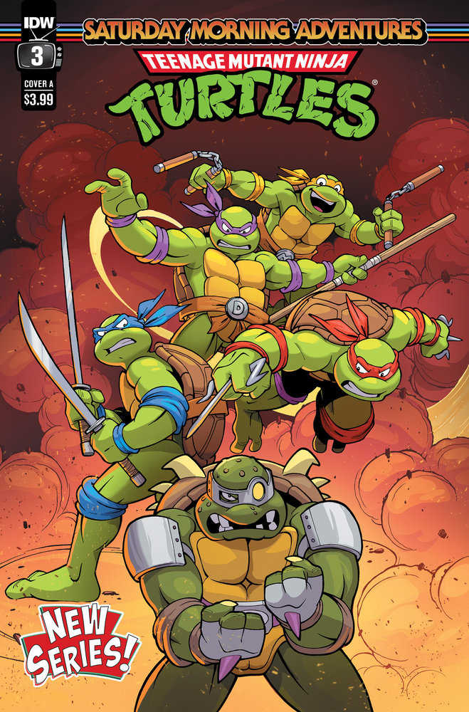 Teenage Mutant Ninja Turtles: Saturday Morning Adventures (2023-) #3 Cover A (La Wrence) | Odin's Place