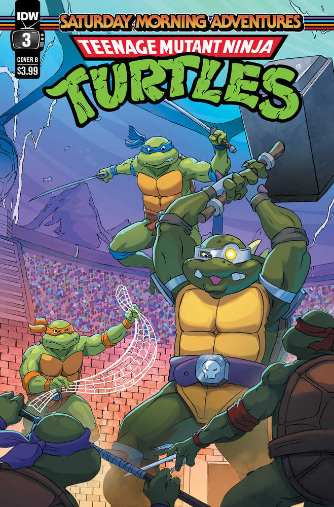 Teenage Mutant Ninja Turtles: Saturday Morning Adventures (2023-) #3 Variant B (Schoening) | Odin's Place