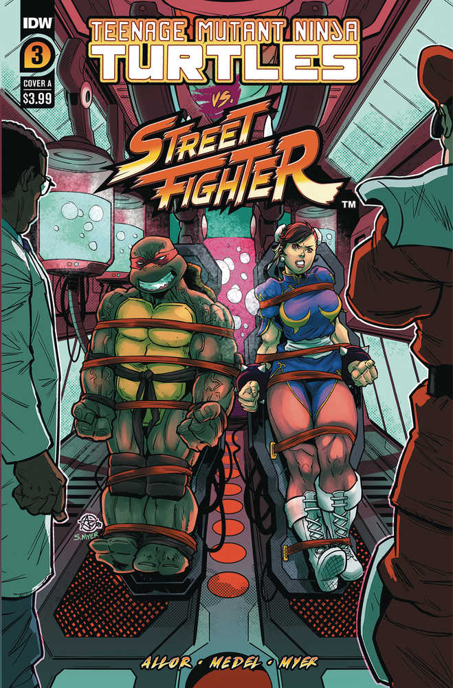 Teenage Mutant Ninja Turtles vs Street Fighter #3 (Of 5) Cover A Medel | Odin's Place