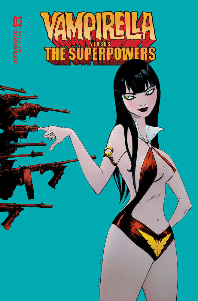 Vampirella vs Superpowers #3 Cover A Lee | Odin's Place