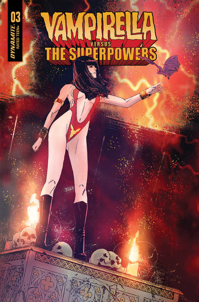 Vampirella vs Superpowers #3 Cover C Carey | Odin's Place