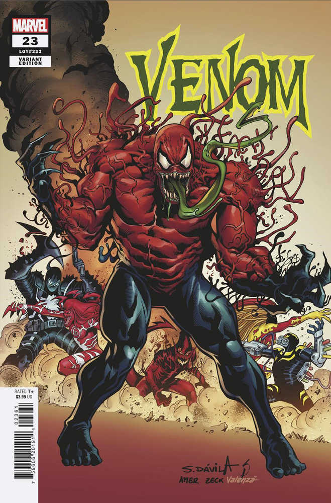 Venom 23 Sergio Davila Homage Variant | Odin's Place