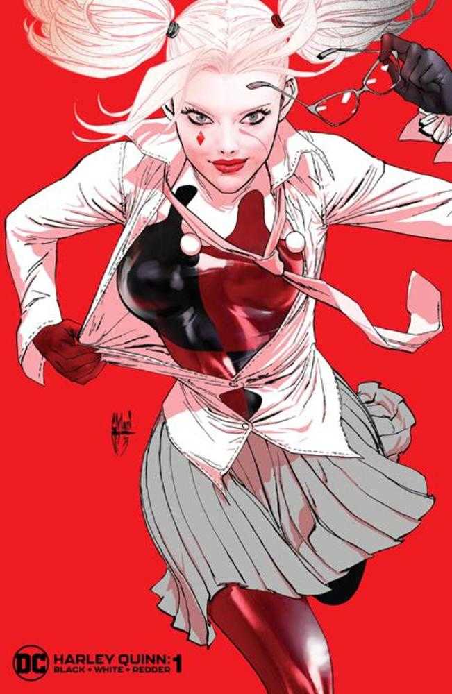 Harley Quinn Black White Redder #1 (Of 6) Cover C Guillem March Variant | Odin's Place