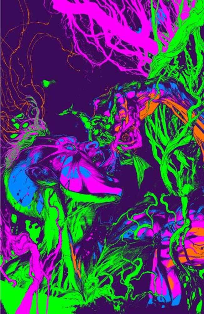 Knight Terrors #1 (Of 4) Cover D Ivan Reis Darkest Hour Neon Ink Card Stock Variant | Odin's Place