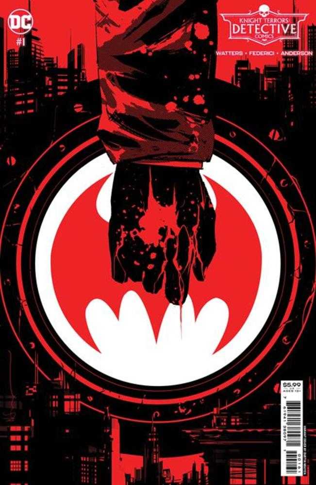 Knight Terrors Detective Comics #1 (Of 2) Cover D Dustin Nguyen Midnight Card Stock Variant | Odin's Place