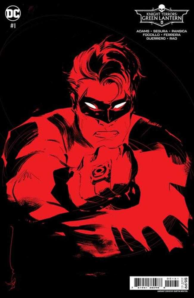 Knight Terrors Green Lantern #1 (Of 2) Cover D Dustin Nguyen Midnight Card Stock Variant | Odin's Place