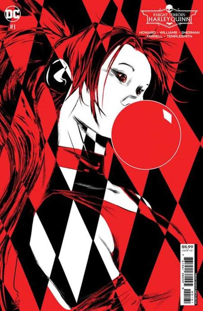 Knight Terrors Harley Quinn #1 (Of 2) Cover D Dustin Nguyen Midnight Card Stock Variant | Odin's Place